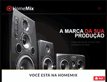 Tablet Screenshot of homemix.com.br